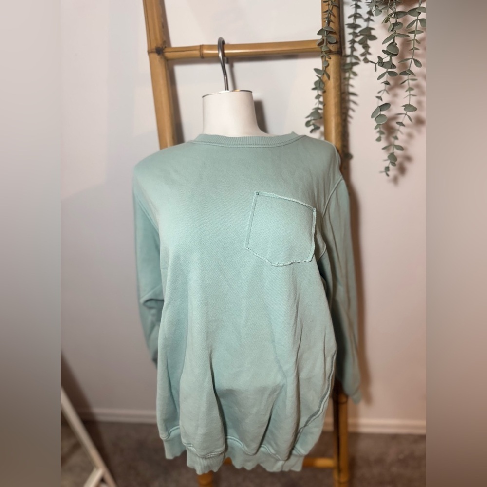 Aerie Oversized Crew Sweater - Size XS